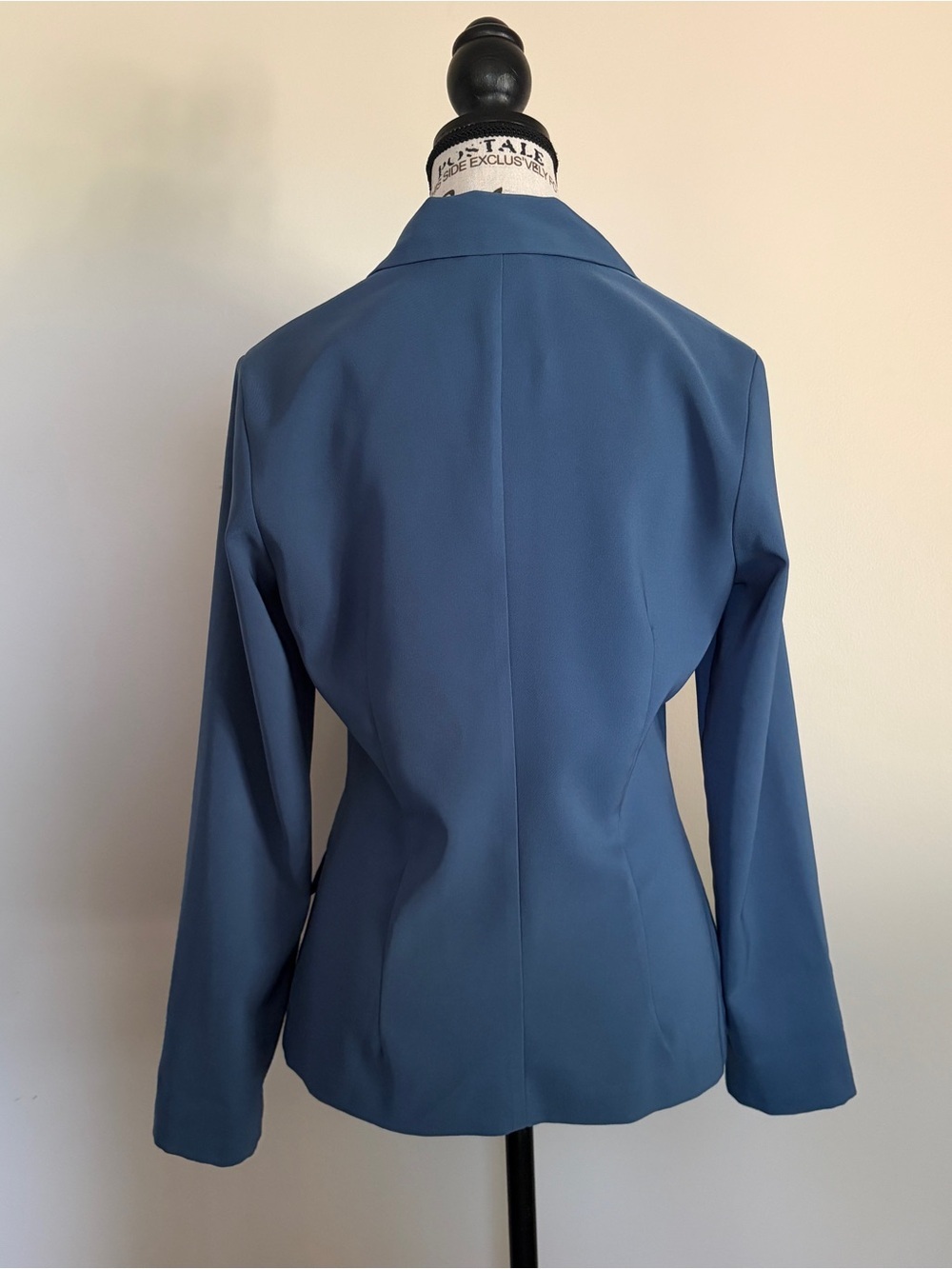 vintage frederick's of hollywood blue blazer jacket | Y2K preppy corporate girl - Picture 3 of 10